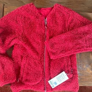 NWT Lululemon oh so Sherpa full zip